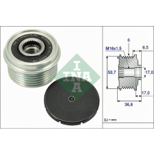 Schaeffler INA generátor szabadonfutó Schaeffler INA 535 0074 10 autóalkatrész