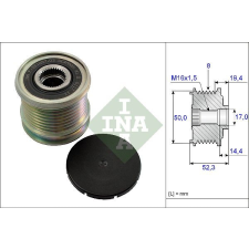 Schaeffler INA generátor szabadonfutó Schaeffler INA 535 0111 10 autóalkatrész