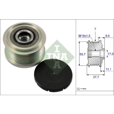 Schaeffler INA generátor szabadonfutó Schaeffler INA 535 0128 10 autóalkatrész