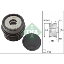 Schaeffler INA generátor szabadonfutó Schaeffler INA 535 0231 10 autóalkatrész