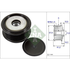 Schaeffler INA generátor szabadonfutó Schaeffler INA 535 0248 10 autóalkatrész