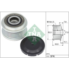 Schaeffler INA generátor szabadonfutó Schaeffler INA 535 0359 10 autóalkatrész