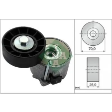 Schaeffler INA Szíjfeszítő, hosszbordás szíj 534 0280 10 autóalkatrész