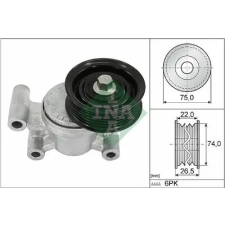 Schaeffler INA Szíjfeszítő, hosszbordás szíj 534 0293 10 autóalkatrész