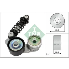 Schaeffler INA Szíjfeszítő, hosszbordás szíj 534 0737 10 autóalkatrész