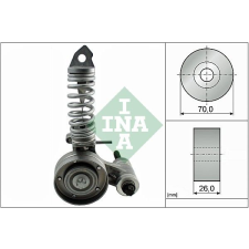 Schaeffler INA Szíjfeszítő, hosszbordás szíj Schaeffler INA 533 0085 30 autóalkatrész