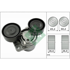 Schaeffler INA Szíjfeszítő, hosszbordás szíj Schaeffler INA 534 0505 10 autóalkatrész