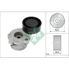 Schaeffler INA Szíjfeszítő, hosszbordás szíj Schaeffler INA 534 0630 10 autóalkatrész