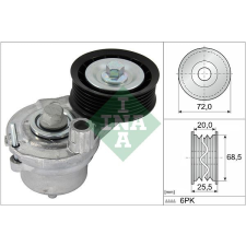 Schaeffler INA Szíjfeszítő, hosszbordás szíj Schaeffler INA 534 0703 10 autóalkatrész