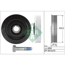 Schaeffler INA Szíjtárcsa készlet, forgattyús tengely 544 0058 20 autóalkatrész
