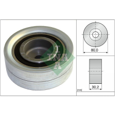 Schaeffler INA Szíjtárcsa/vezetőgörgő, fogasszíj Schaeffler INA 532 0582 10 autóalkatrész