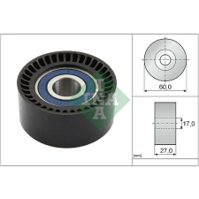 Schaeffler INA Szíjtárcsa/vezetőgörgő, fogasszíj Schaeffler INA 532 0747 10 autóalkatrész