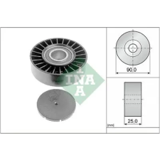 Schaeffler INA Szíjtárcsa/vezetőgörgő, hosszbordás szíj 532 0169 10 autóalkatrész