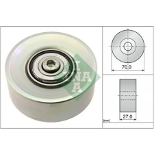 Schaeffler INA Szíjtárcsa/vezetőgörgő, hosszbordás szíj 532 0398 10 autóalkatrész