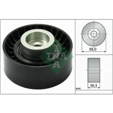 Schaeffler INA Szíjtárcsa/vezetőgörgő, hosszbordás szíj 532 0470 10 autóalkatrész