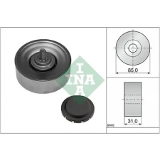 Schaeffler INA Szíjtárcsa/vezetőgörgő, hosszbordás szíj 532 0569 10 autóalkatrész