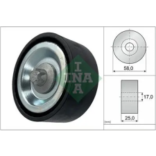 Schaeffler INA Szíjtárcsa/vezetőgörgő, hosszbordás szíj 532 0669 10 autóalkatrész