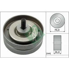 Schaeffler INA Szíjtárcsa/vezetőgörgő, hosszbordás szíj 532 0789 10 autóalkatrész