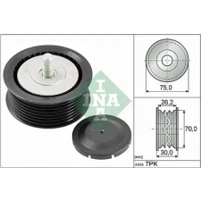 Schaeffler INA Szíjtárcsa/vezetőgörgő, hosszbordás szíj 532 0800 10 autóalkatrész