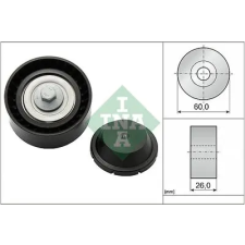 Schaeffler INA Szíjtárcsa/vezetőgörgő, hosszbordás szíj 532 0824 10 autóalkatrész