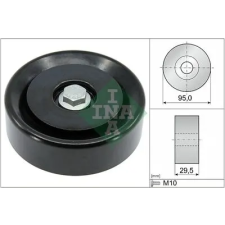 Schaeffler INA Szíjtárcsa/vezetőgörgő, hosszbordás szíj 532 0959 10 autóalkatrész