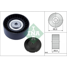 Schaeffler INA Szíjtárcsa/vezetőgörgő, hosszbordás szíj Schaeffler INA 532 0804 10 autóalkatrész