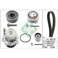 Schaeffler INA Vízpumpa + fogasszíj készlet 530 0405 30 autóalkatrész
