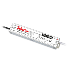 Scharfer 100W 12V 8,33A IP67 LED tápegység világítási kellék