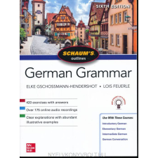 SCHAUM'S OUTLINE OF GERMAN GRAM 6TH nyelvkönyv, szótár