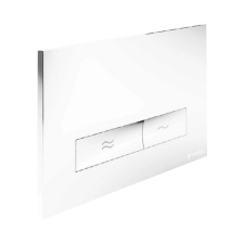 Schell Montus Konkav nyomólap WC tartályhoz, fehér szaniter