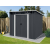 Scheppach Kerti ház, Szerszámtároló, 2,4 x 2,8 m, acéllemez, Riwall RMSP 9x8 Anthracite LUX +ajándék 80000Ft értékű****wellness utalvány