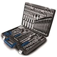 Scheppach TB 217 - Szerszámos koffer szerszámokkal, 217 részes dugókulcs