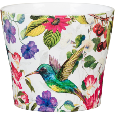 Scheurich 808 kaspó Tropicana színes 15 cm x 13 cm kerti dekoráció