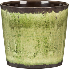 Scheurich kaspó 870 13 cm átmérő x 12 cm Meadow Glaze kerti dekoráció