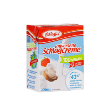 Schlagfix Vegan habkrém 15% 200ml Schlagfix alapvető élelmiszer