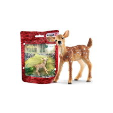 Schleich 14820S Fehérfarkú szarvasborjú figura - Wild Life játékfigura