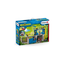 Schleich 41462 Nagy dínókutató állomás játékszett - Dinoszauruszok játékfigura