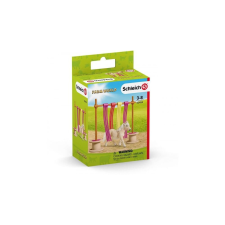 Schleich 42484 Póni szalagfüggöny játékszett - Farm World játékfigura