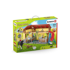 Schleich 42485 Lóistálló játékszett - Farm World játékfigura
