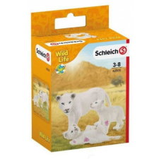 Schleich 42505 Anya oroszlán kölykeivel figurák - Wild Life játékfigura