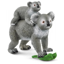 Schleich 42566 Koala kölykével játékfigura