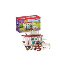 Schleich 42593 Karaván titkos találkozókhoz játékszett - Horse Club játékfigura