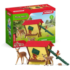 Schleich 42658 erdei állatok etetése játékfigura