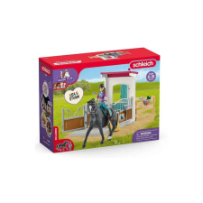 Schleich 42709 Lovas kaland - Lisa és Storm játékszett - Horse Club játékfigura