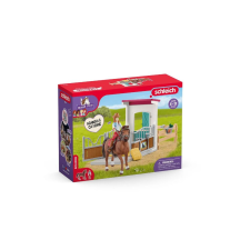 Schleich 42710 Lovas kaland - Hannah és Cayenne játékszett - Horse Club játékfigura