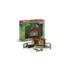 Schleich 42728 Nyúlkuckó játékszett - Farm World játékfigura