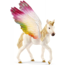 Schleich 70577 Szivárványszínű pegazus-unikornis csikó játékfigura