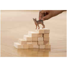 Schleich abesszíniai macska játékfigura