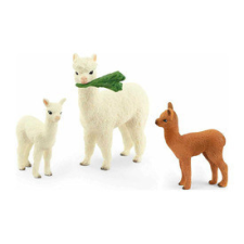 Schleich : Alpaka család SLH42544 játékfigura