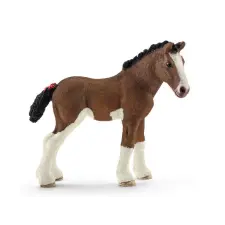  Schleich Clydesdale csikó játékfigura